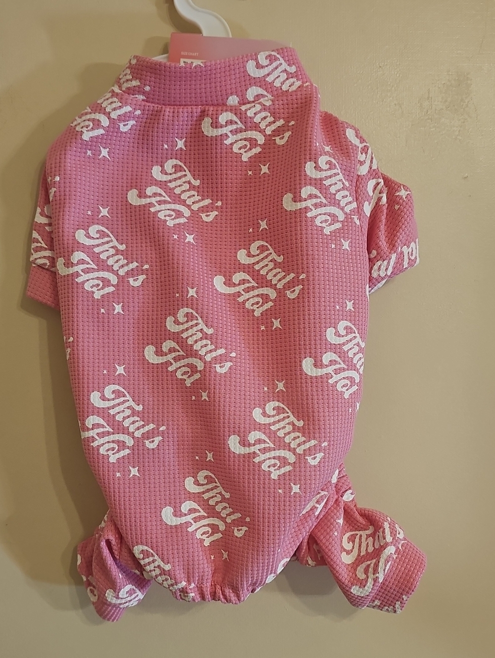 Paris Hilton Pet Apparel That’s Hot Pink Dog Outfit Size Small NWT